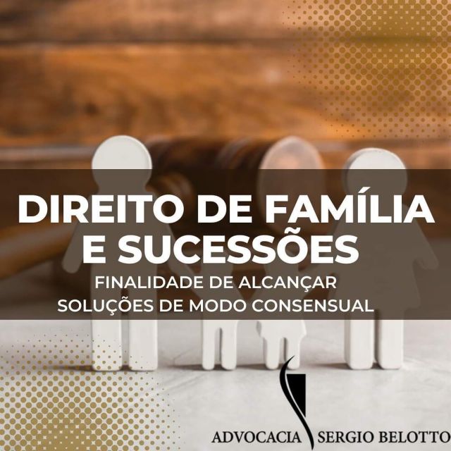 A atuação em Direito de Família e Sucessões, envolve tanto a esfera judicial quanto a extrajudicial, com a finalidade de alcançar soluções de modo consensual, visando a prevenção e a resolução dos conflitos familiares, com a preocupação de minimizar ou mesmo evitar o desgaste emocional por eles gerado, somado à solução dos interesses do cliente.

A prestação de serviço de consultoria e planejamento patrimonial sucessório, com o objetivo de preservar as relações familiares e, simultaneamente, buscar as melhores soluções financeiras, em especial em questões que envolvam a sucessão em empresas familiares. Os advogados, de modo ético, primam pelo sigilo e respeito à intimidade e aos sentimentos de todas as partes envolvidas.

A atuação em Direito de Família e Sucessões abrange:

• Contratos, Reconhecimento e Dissolução de União Estável;
• Pacto antenupcial
• Organização patrimonial e consultoria quanto à escolha de Regime de Bens;
• Procedimento legal para alteração de Regime de Bens;
• Divórcio;
• Pensão Alimentícia (fixação, revisão, exoneração e execução);
• Partilha de Bens;
• Guarda, Regulamentação de Visitas e demais questões relacionadas ao exercício da guarda e do poder familiar;
• Combate à Alienação Parental;
• Tutela e curatela;
• Adoção;
• Inventário judicial e extrajudicial;
• Elaboração de Testamentos;
• Doações.

Para maiores informações:

Advocacia Sergio Belotto
📞 14 | 3416-3111
📞 14 | 3416-3112
📍 Av. José Galdino do Amaral Carvalho, 96 • Jd. Paineiras • Jaú/SP
🖱 www.sergiobelottoadvogados.com.br

.

#AdvocaciaSergioBelotto #advogados #advocacia
