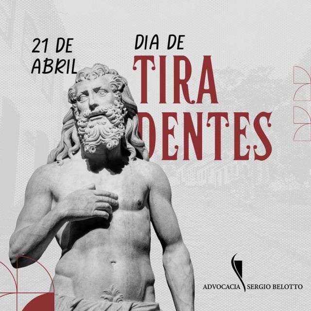 21.04 | DIA DE TIRADENTES

Mártir da independência, grande herói da nação! 🇧🇷 

⚖ ADVOCACIA SERGIO BELOTTO

.

#advocaciasergiobelotto #tiradentes #liberdade #21deabril