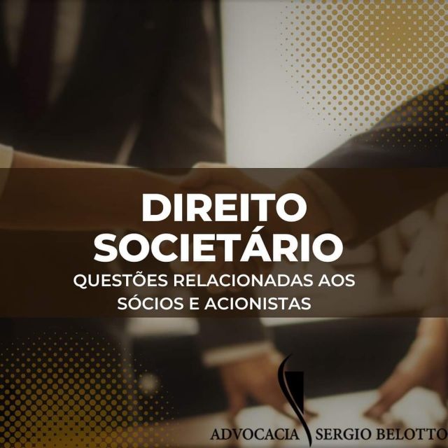 O Direito Societário é responsável por regular a formação, o funcionamento das empresas e a extinção de organizações, como a sociedade anônima (S/A), geralmente aplicada em grandes corporações, e a limitada (Ltda) que é voltada mais para empresas de pequeno e médio porte – esses dois modelos são os mais praticados em nosso país.

Questões relacionadas aos sócios e acionistas de uma determinada pessoa jurídica e situações que ocorram dentro dela, como por exemplo, alterações de controle e de participação, questões gerenciais, conflitos societários e outros fenômenos, alteração de controle de participação, questões gerenciais e implantação de governança corporativa.

Para maiores informações:

Advocacia Sergio Belotto
📞 14 | 3416-3111
📞 14 | 3416-3112
📍 Av. José Galdino do Amaral Carvalho, 96 • Jd. Paineiras • Jaú/SP

🖱 www.sergiobelottoadvogados.com.br

.

#AdvocaciaSergioBelotto #advocaciaogados #advocacia